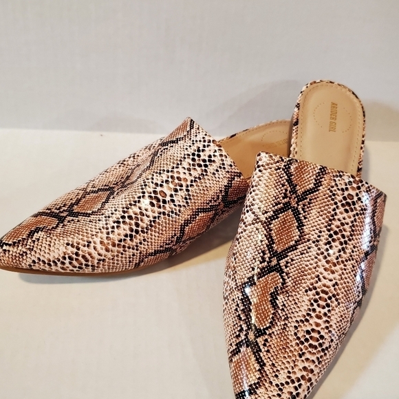 Arider Girl shoes snake skin print size 7.5 NWOT. H - Picture 3 of 7